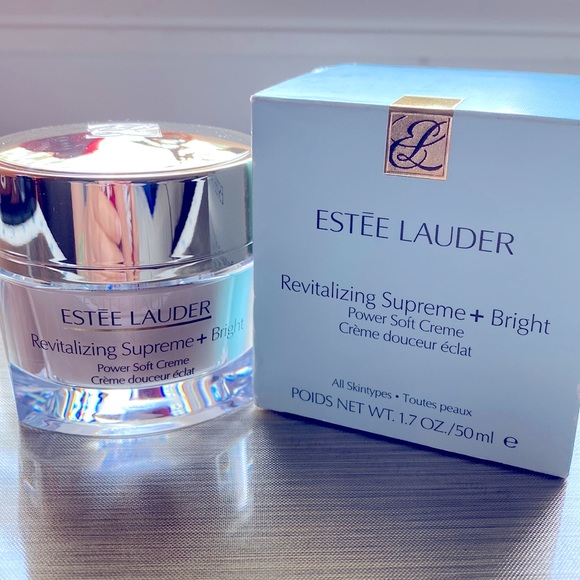 NIB ESTEE LAUDER Revitalizing Supreme+ Bright Moisturizer Power Soft Creme ❤️ - Picture 2 of 8